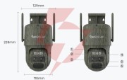 Kamera ip reolink trackmix series g770 kamuflaż 8mp lte bateryjna