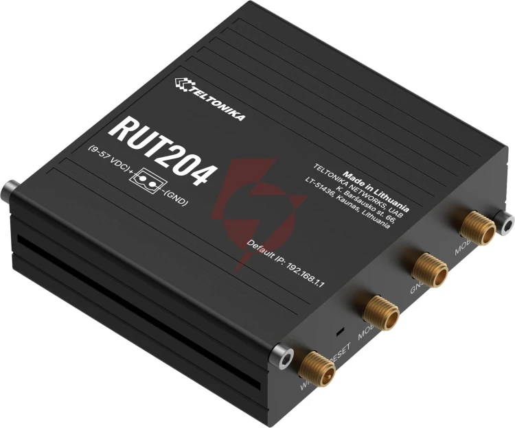 Teltonika rut204 router przemysłowy 4g / lte (rut2040aaaa0) rs232/can