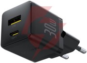 Ładowarka sieciowa baseus palm p1011160a113-00 30w 1x usb-c 1x usb-a pd 3.0 qc 3.0 czarna