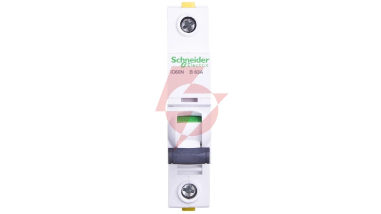 Wyłącznik nadprądowy 1P B 63A 6kA AC iC60N-B63 Acti9 A9F03163