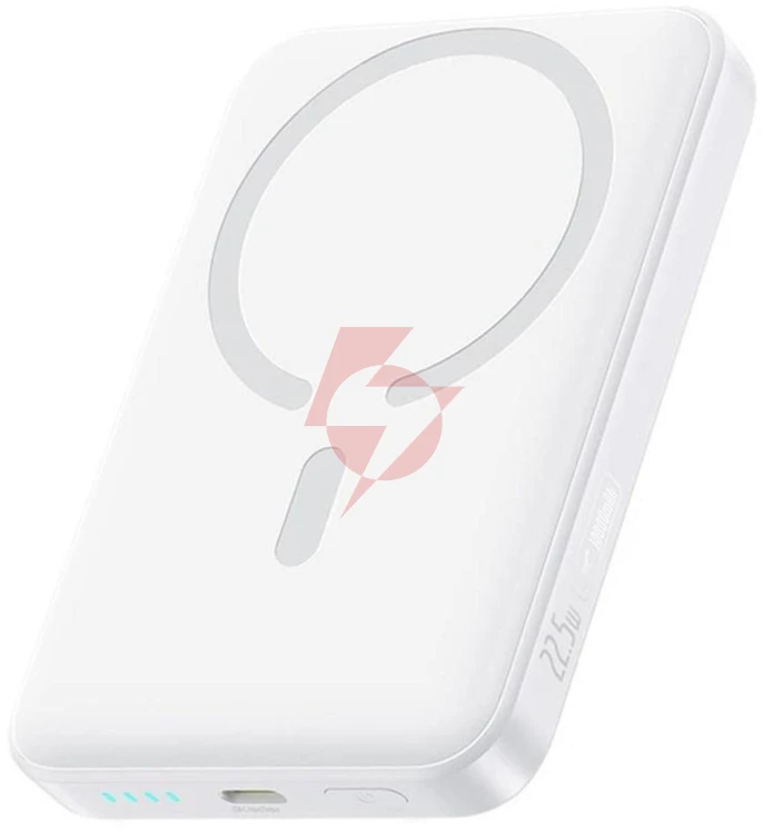 Powerbank baseus enerfill fm11 ultra-mini 10000 mah 22,5 w pd 3.0 qc 3.0 biały magsafe + kabel usb-c