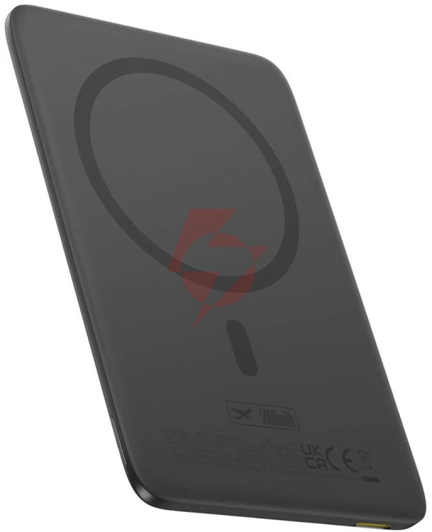 Powerbank baseus picogo am41 ultra-slim 5000 mah 20 w pd 3.0 qc 3.0 czarny magsafe + kabel usb-c