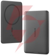 Powerbank baseus picogo am41 ultra-slim 5000 mah 20 w pd 3.0 qc 3.0 czarny magsafe + kabel usb-c