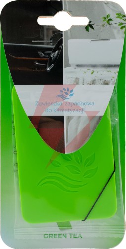 Zawieszka zapachowa do klimatyzacji - green tea