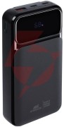 Powerbank rivacase 20000mah 22.5w pd 2x usb-c 1x usb-a va2221 czarny + kabel usb-c i lightning