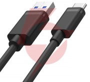 Unitek przewód usb-a - usb-c krótki 50cm y-c481bk