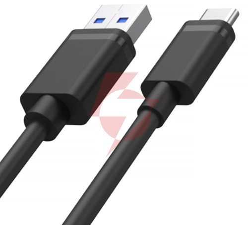 Unitek przewód usb-a - usb-c krótki 50cm y-c481bk