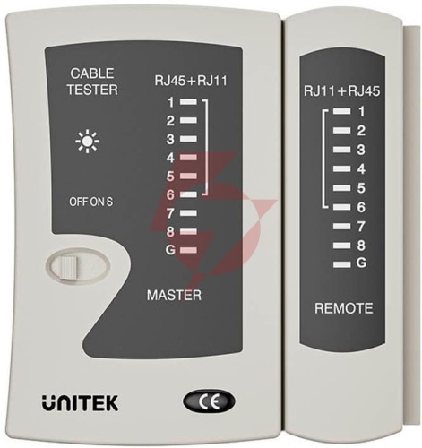 Unitek tester kabli sieciowych rj45/rj11