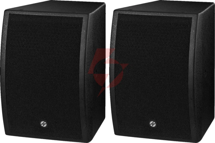 Para profesjonalnych zestawów głośnikowych pa, 2 x 100wrms/8ω club-1top monacor