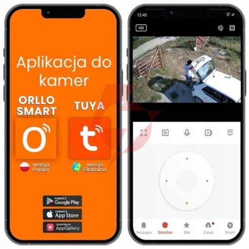 Kamera ip orllo tz1 cloud sim 4g lte z panelem solarnym