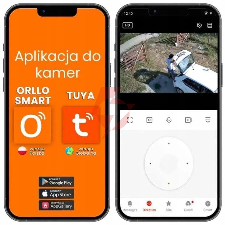 Kamera ip orllo tz1 cloud sim 4g lte z panelem solarnym