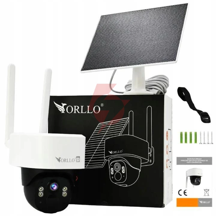 Kamera ip orllo tz1 cloud sim 4g lte z panelem solarnym