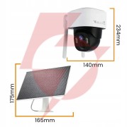 Kamera ip orllo tz1 cloud sim 4g lte z panelem solarnym