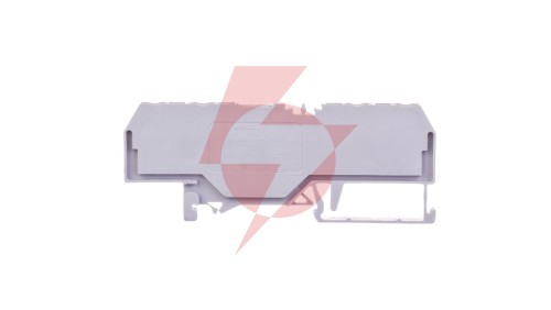 Złączka szynowa 4-przewodowa 4mm2 szara 281-656 /50szt./