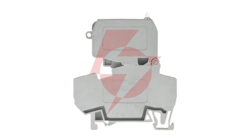 Złączka bezpiecznikowa 4mm2 szary 10A G 5x 20mm DIN 35mm 281-611/281-417