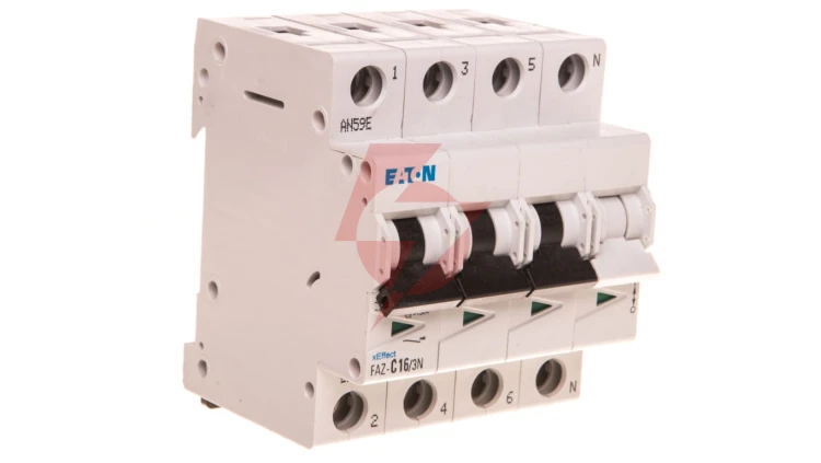 Wyłącznik nadprądowy 3+N C 16A 15kA AC FAZ C16/3N 278975