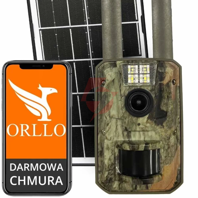 Fotopułapka - kamera leśna - orllo huntercam 5 gsm