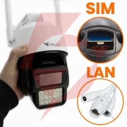 Kamera ip orllo n2 pt 3mp 4g lte