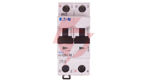 Wyłącznik nadprądowy 2P C 25A 15kA DC FAZ C25/2-DC 279142