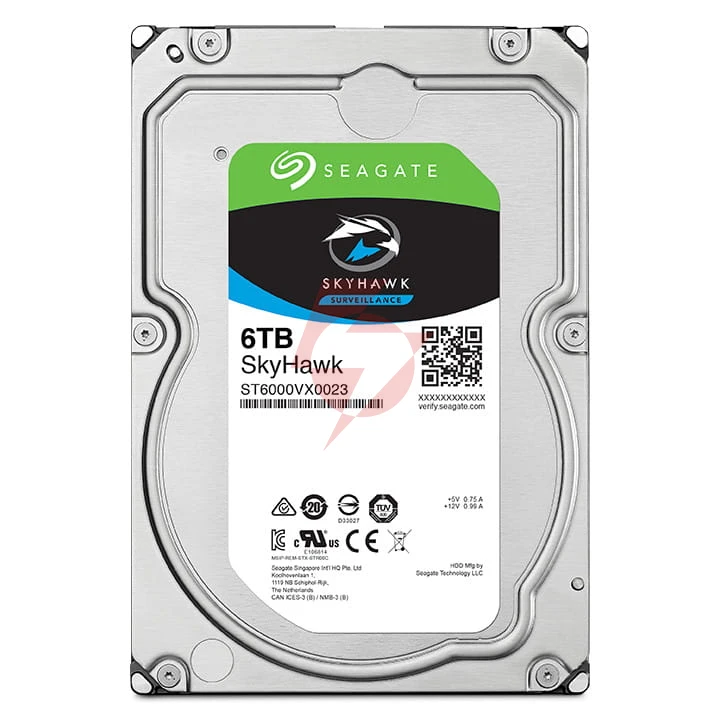 Dysk hdd seagate skyhawk st6000vx009 6tb