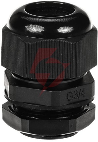 Dławnica izolacyjna g3/4-black ip68 3/4 "