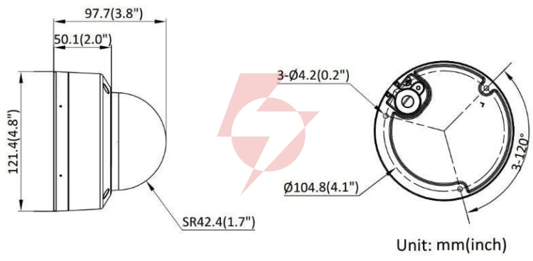 Kamera ip hikvision ds-2cd1143g2-liu 2.8mm pl