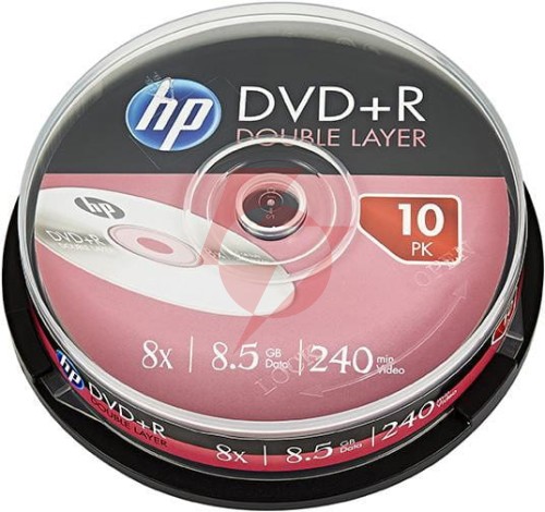 Płyty dvd+r dl verbatim hp cake box (10szt)