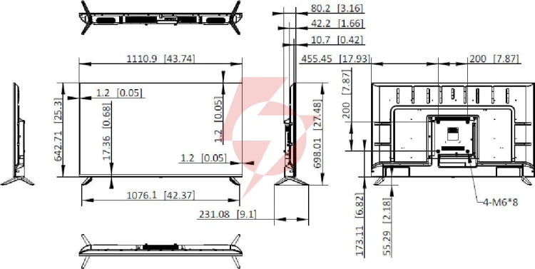 Monitor hikvision ds-d5050u3-1v0s