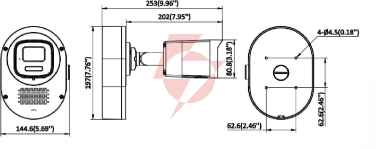 Kamera ip hikvision ds-2cd1t67g3-liuf/lsl(2.8mm)(o-std)