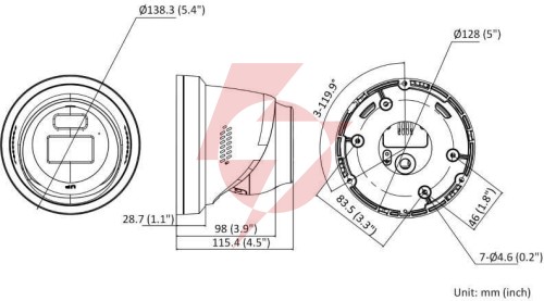 Kamera ip hikvision ds-2cd2367g2h-lisu/sl(2.8mm)(ef)