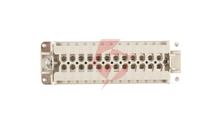 Wkład złącza 24P+PE żeński 16A 500V EPIC H-BE 24 BS 10197000