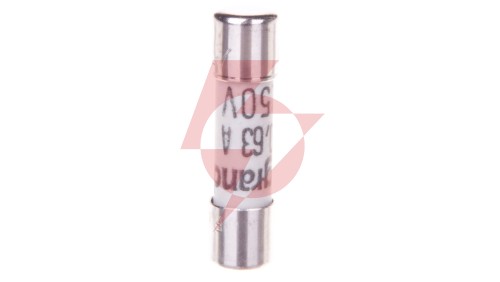 Wkładka bezpiecznikowa cylindryczna 5x20mm 0,63A F 010206 /10szt./