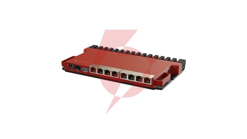 Router L009UiGS-RM, 8x RJ45 1000Mb/s, 1x 2.5Gb/s SFP MikroTik L009 Rack