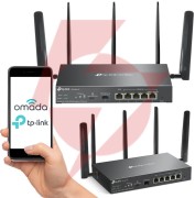 Router tp-link 4g lte cat6 omada ax3000 (er706w-4g)
