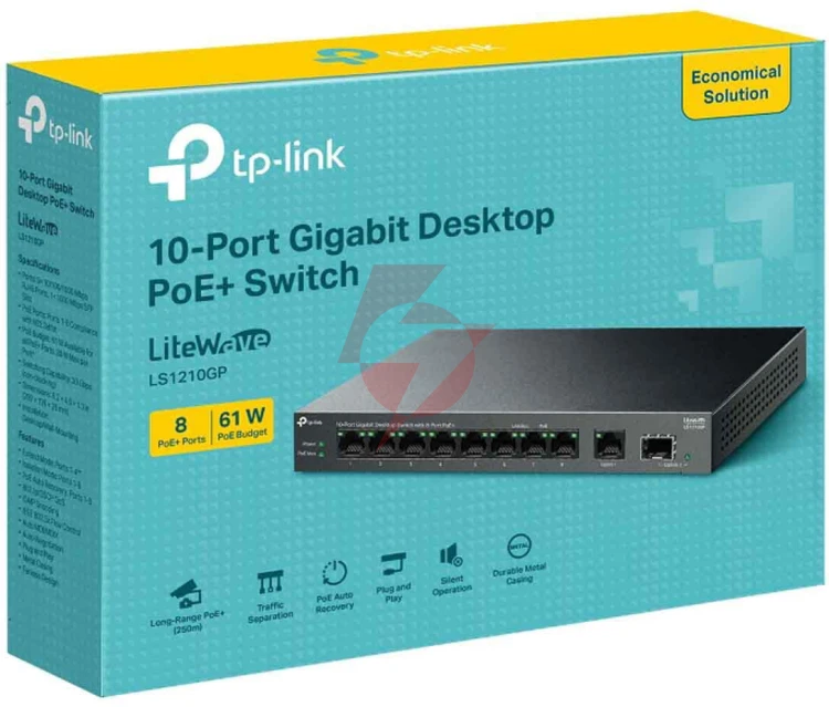 Switch tp-link ls1210gp