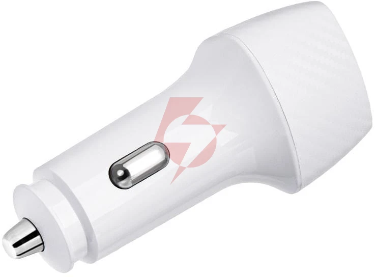 Ładowarka samochodowa forcell carbon cc50-1a1c 38 w 1x usb-c 1x usb-a pd 3.0 qc 3.0 biała