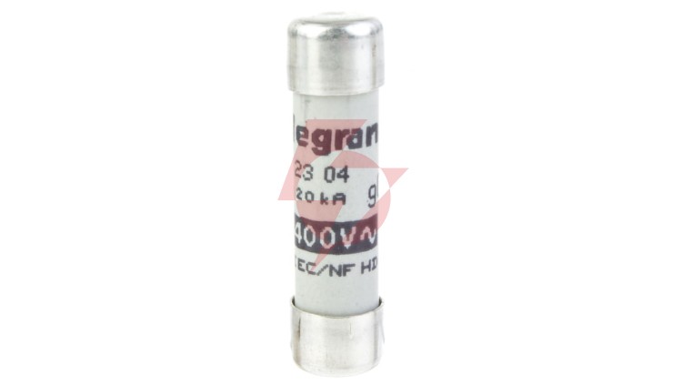 Wkładka bezpiecznikowa cylindryczna 8,5x31,5mm 4A gG 400V 012304