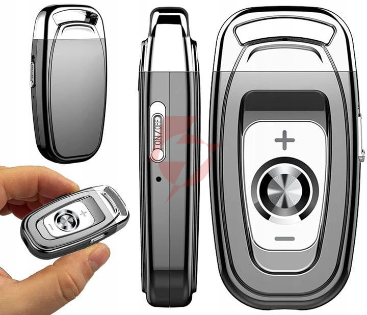 Ukryty mini dyktafon kluczyk brelok klips 16gb hd