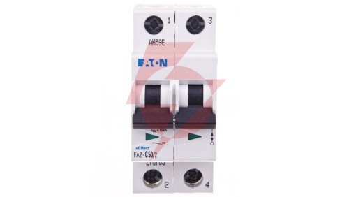 Wyłącznik nadprądowy 2P C 50A 15kA AC FAZ C50/2 278765