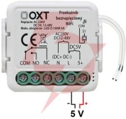 Moduł oxt mini przekaźnik beznapięciowy ac 230v dc 5v 12-48v wifi tuya