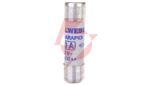 Wkładka bezpiecznikowa cylindryczna 10x38mm 20A aR 600V CH10UQ 002625011