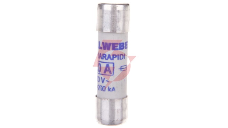 Wkładka bezpiecznikowa cylindryczna 10x38mm 20A aR 600V CH10UQ 002625011