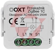 Moduł oxt mini przekaźnik 1 obwód zigbee tuya t261