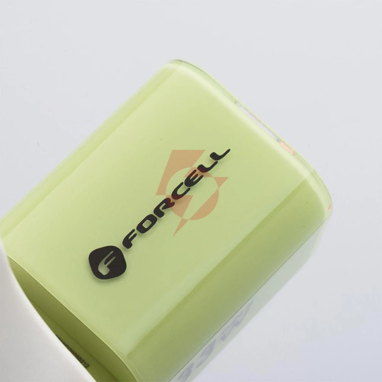 Ładowarka sieciowa forcell f-energy gan iii vt-41 33 w 1x usb-c 1x usb-a pd 3.0 qc 4.0 zielona