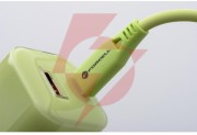 Ładowarka sieciowa forcell f-energy gan iii vt-41 33 w 1x usb-c 1x usb-a pd 3.0 qc 4.0 zielona