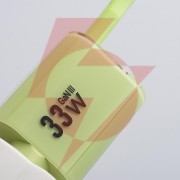 Ładowarka sieciowa forcell f-energy gan iii vt-41 33 w 1x usb-c 1x usb-a pd 3.0 qc 4.0 zielona