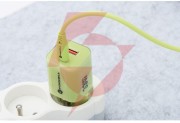 Ładowarka sieciowa forcell f-energy gan iii vt-41 33 w 1x usb-c 1x usb-a pd 3.0 qc 4.0 zielona