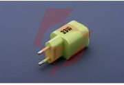Ładowarka sieciowa forcell f-energy gan iii vt-41 33 w 1x usb-c 1x usb-a pd 3.0 qc 4.0 zielona