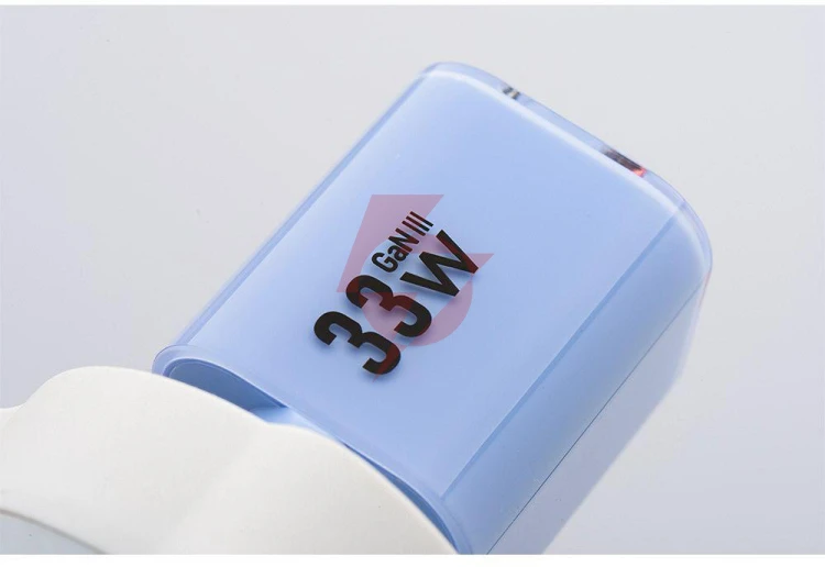 Ładowarka sieciowa forcell f-energy gan iii vt-41 33 w 1x usb-c 1x usb-a pd 3.0 qc 4.0 niebieska