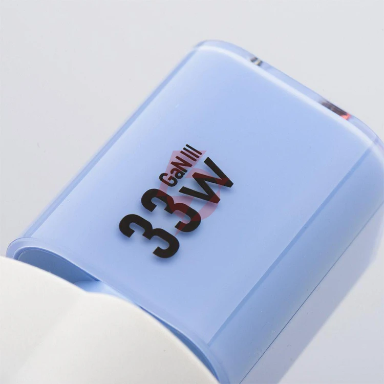 Ładowarka sieciowa forcell f-energy gan iii vt-41 33 w 1x usb-c 1x usb-a pd 3.0 qc 4.0 niebieska
